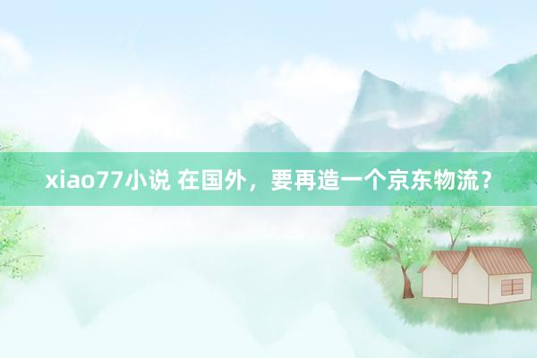 xiao77小说 在国外，要再造一个京东物流？